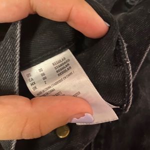 American Eagle ripped mom jeans